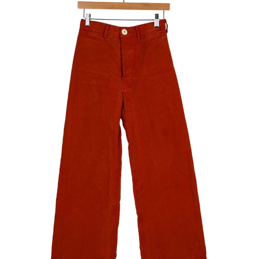 High rise wide leg jeans